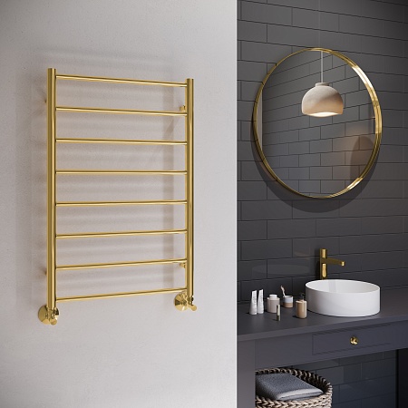 Аврора П8 500х800 Полотенцесушитель TERMINUS Золото Губкин - фото 3