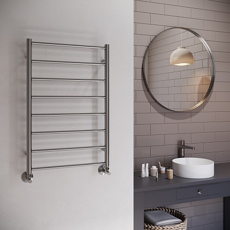 Аврора П8 500х800 Полотенцесушитель TERMINUS Оружейная сталь Губкин - фото 3