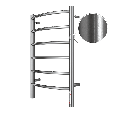 Классик П6 400х650 Электро (quick touch) Полотенцесушитель TERMINUS Сатин Губкин - фото 3