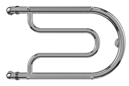 Фокстрот AISI 32х2 320х600 Полотенцесушитель  TERMINUS Губкин - фото 2