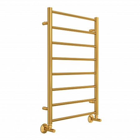 Аврора П8 500х800 Полотенцесушитель TERMINUS Брашированное золото Губкин - фото 1